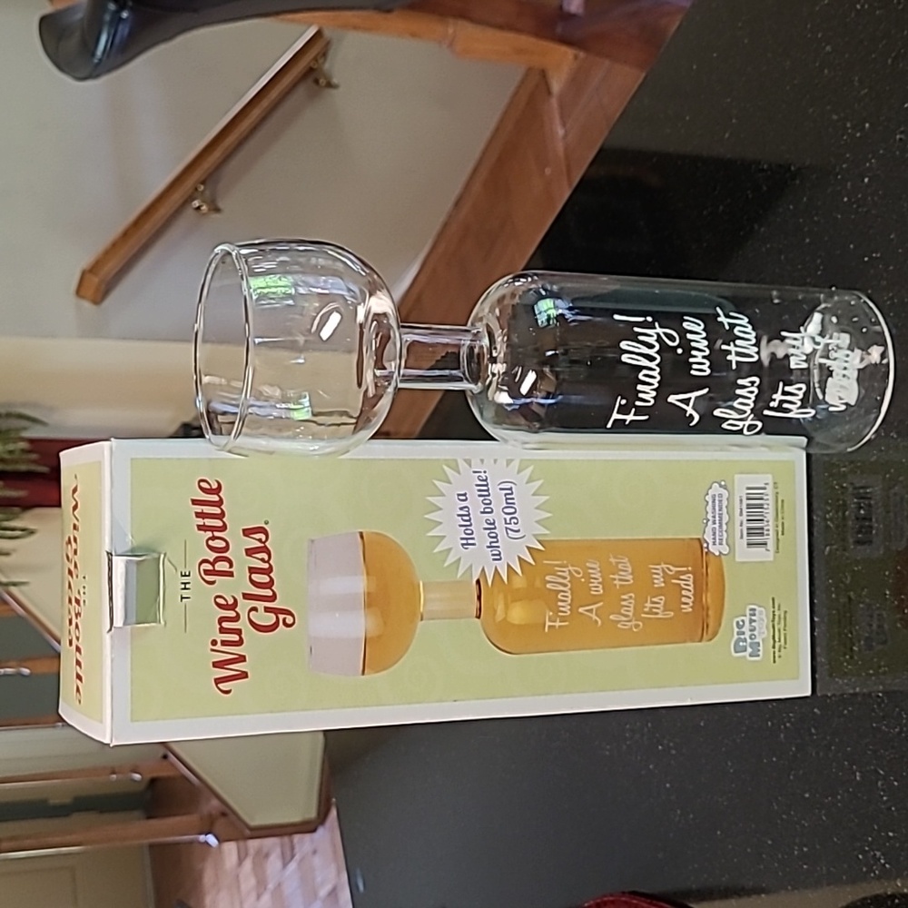 Wine Bottle Glass